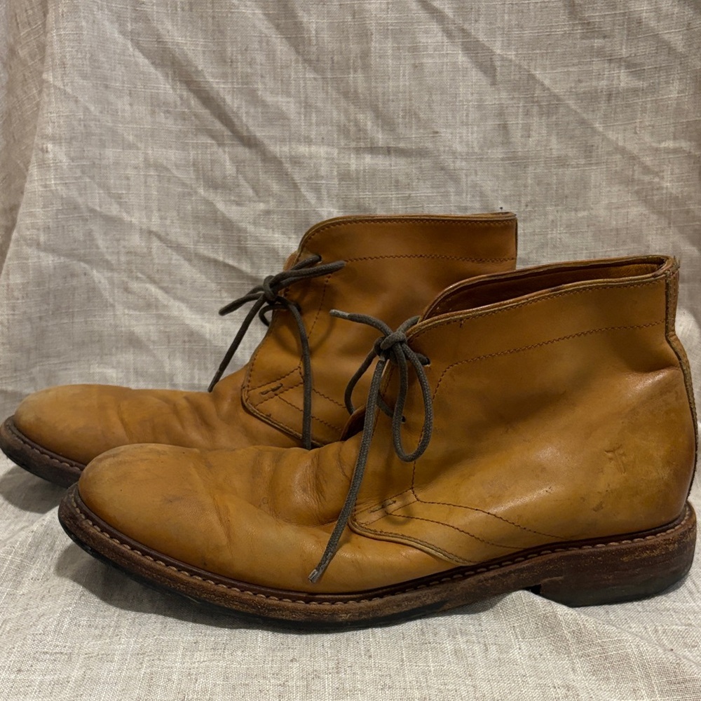 Men's Tan Frye Chukka Boots